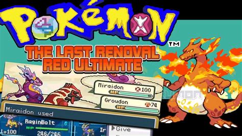 Pokemon Mega Evo Red & Green ROM (Hacks, Cheats.